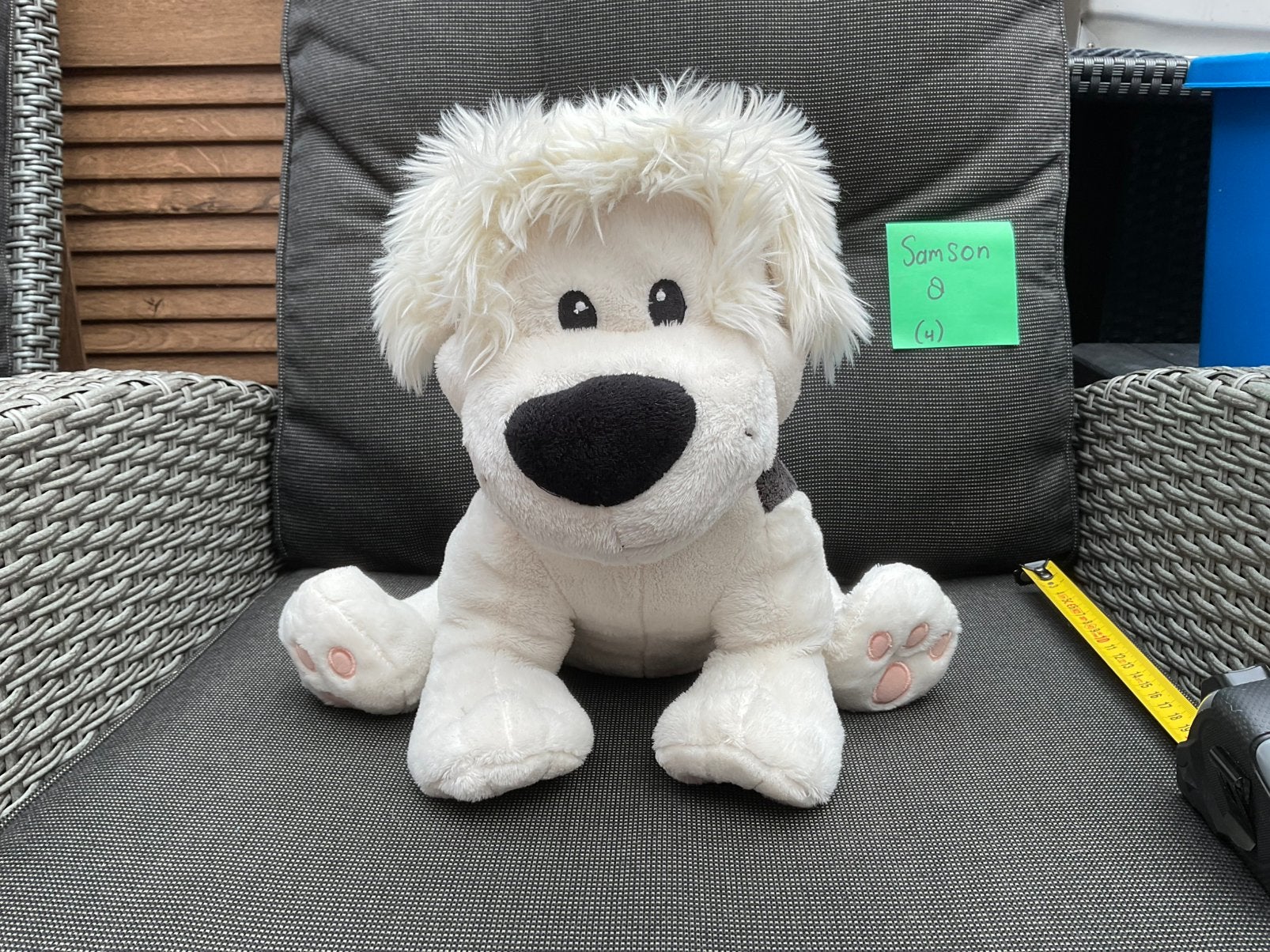 Nieuwe zgan Samson knuffel van Samson en Gert, Ophalen, Overige figuren, Nieuw, Beeldje of Figuurtje