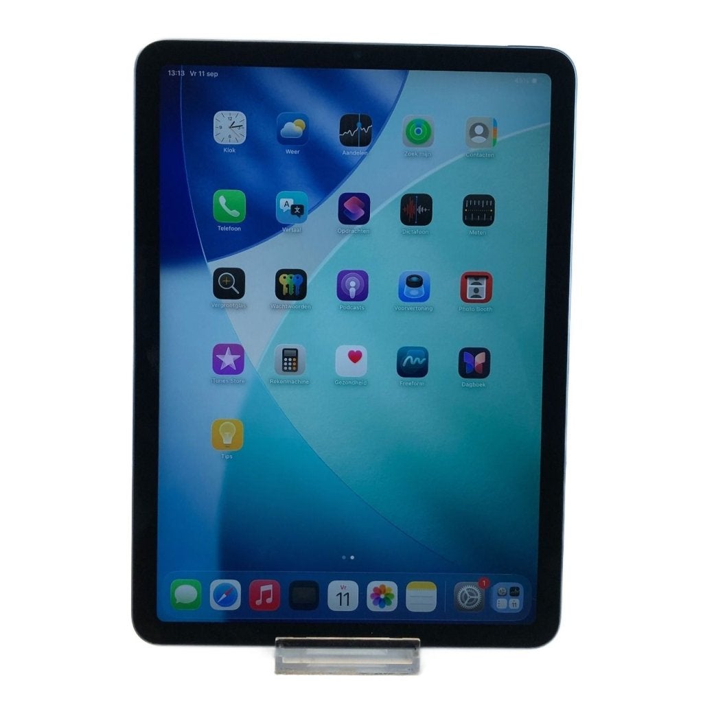 Apple iPad Air 5 64GB Blauw Wifi | BTW | 80% | Gebruikt, Apple, Zo goed als nieuw, Support@apple.com, One Apple Park Way
Cupertino, CA 95014
United States