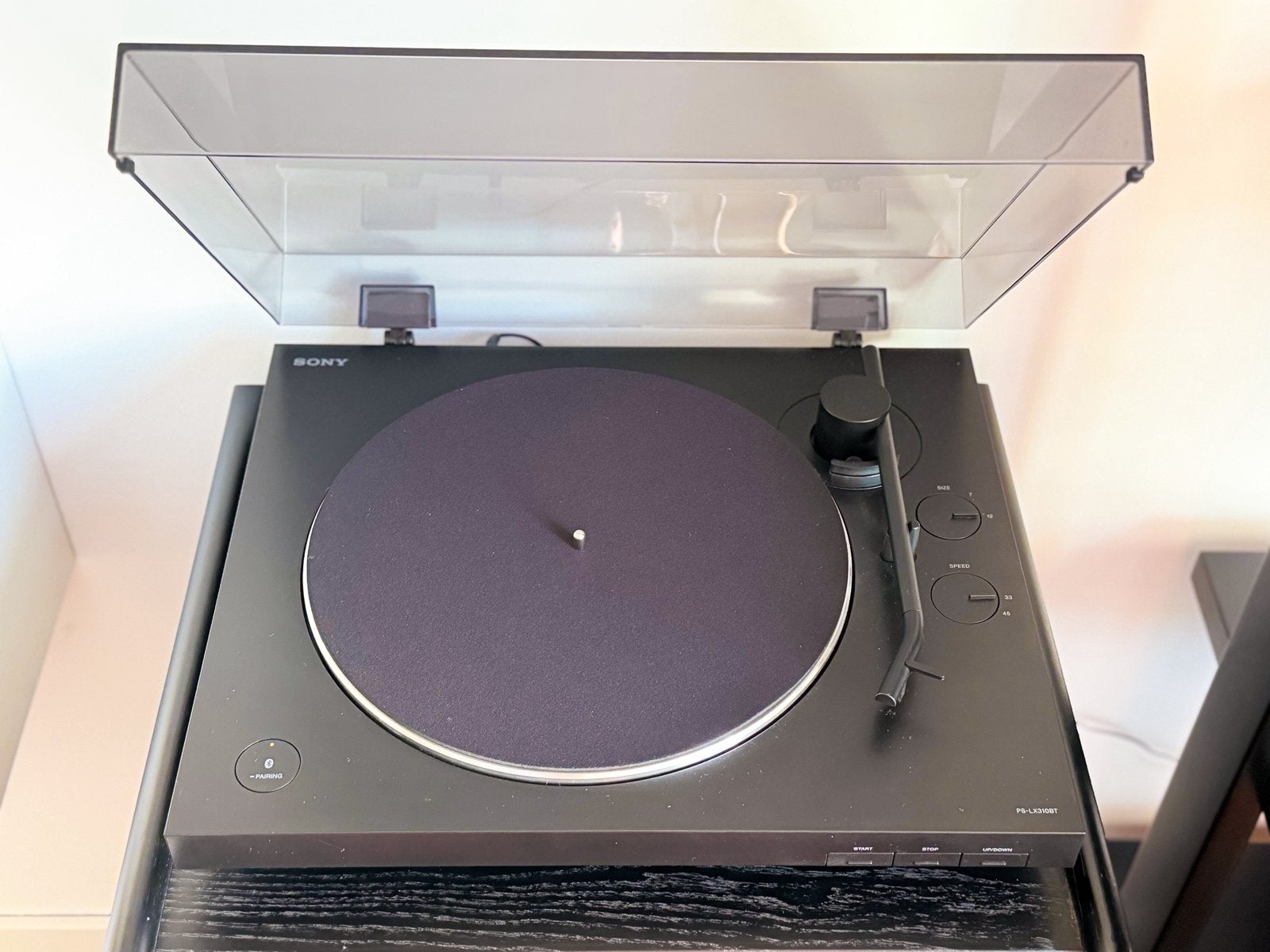 ZGAN Sony PS-LX310BT bluetooth volautomatische platenspeler, Ophalen, Automatisch, Zo goed als nieuw, Platenspeler