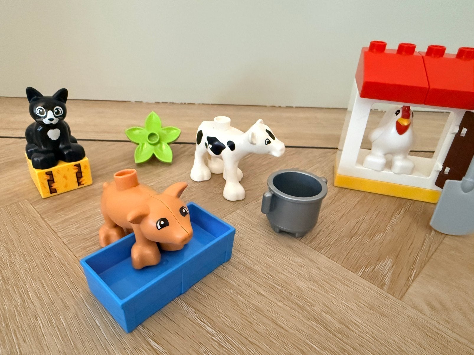 LEGO Duplo Boerderijdieren set 10870, Kinderen en Baby's, Speelgoed | Duplo en Lego, Overige thema's, Ophalen of Verzenden, Zo goed als nieuw