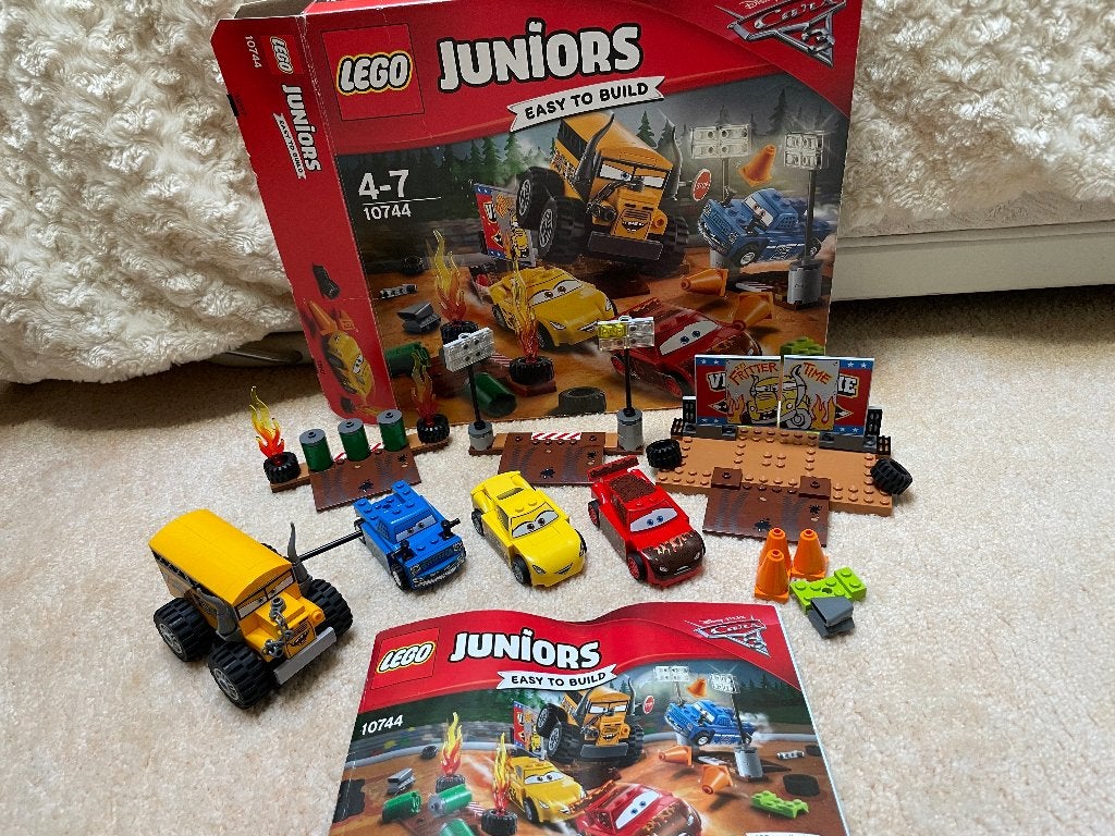 Lego Juniors Cars 10744, Gebruikt, Overige thema's, Lego, Ophalen of Verzenden