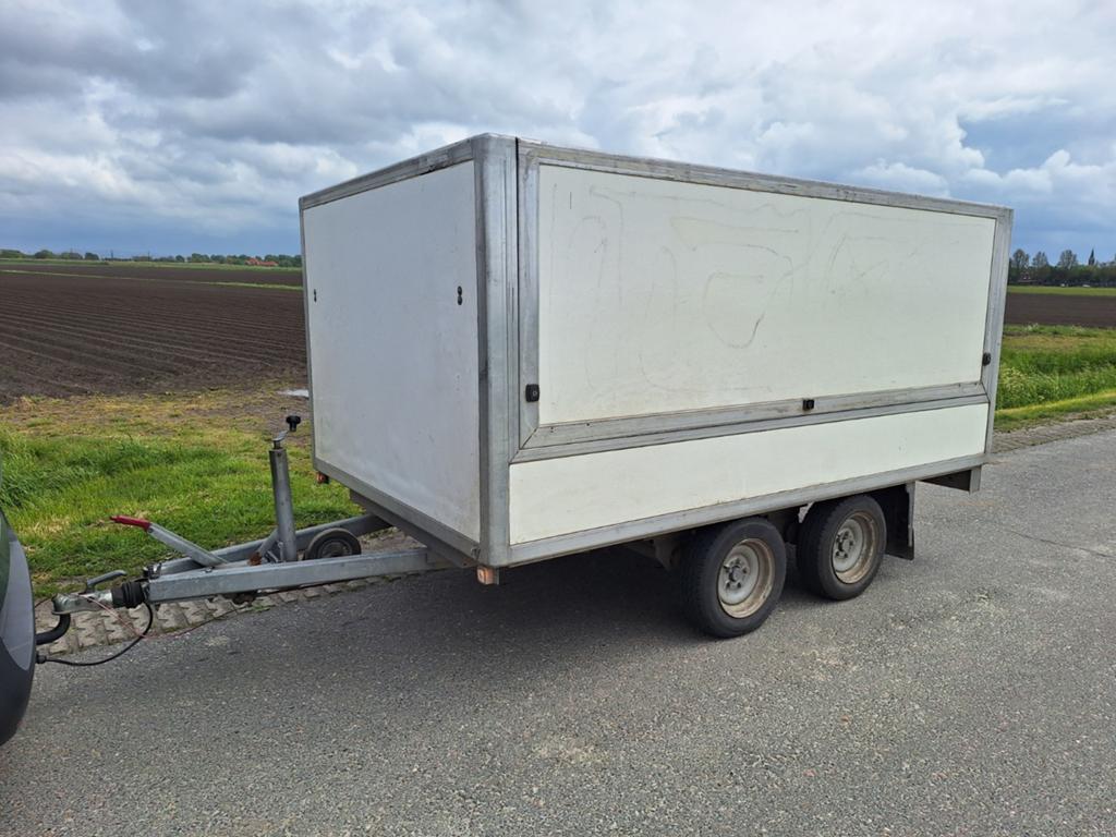 Gesloten aanhanger Weijer, dubbelasser, bouwjaar 1999, Auto diversen, Aanhangers en Bagagewagens, Ophalen of Verzenden