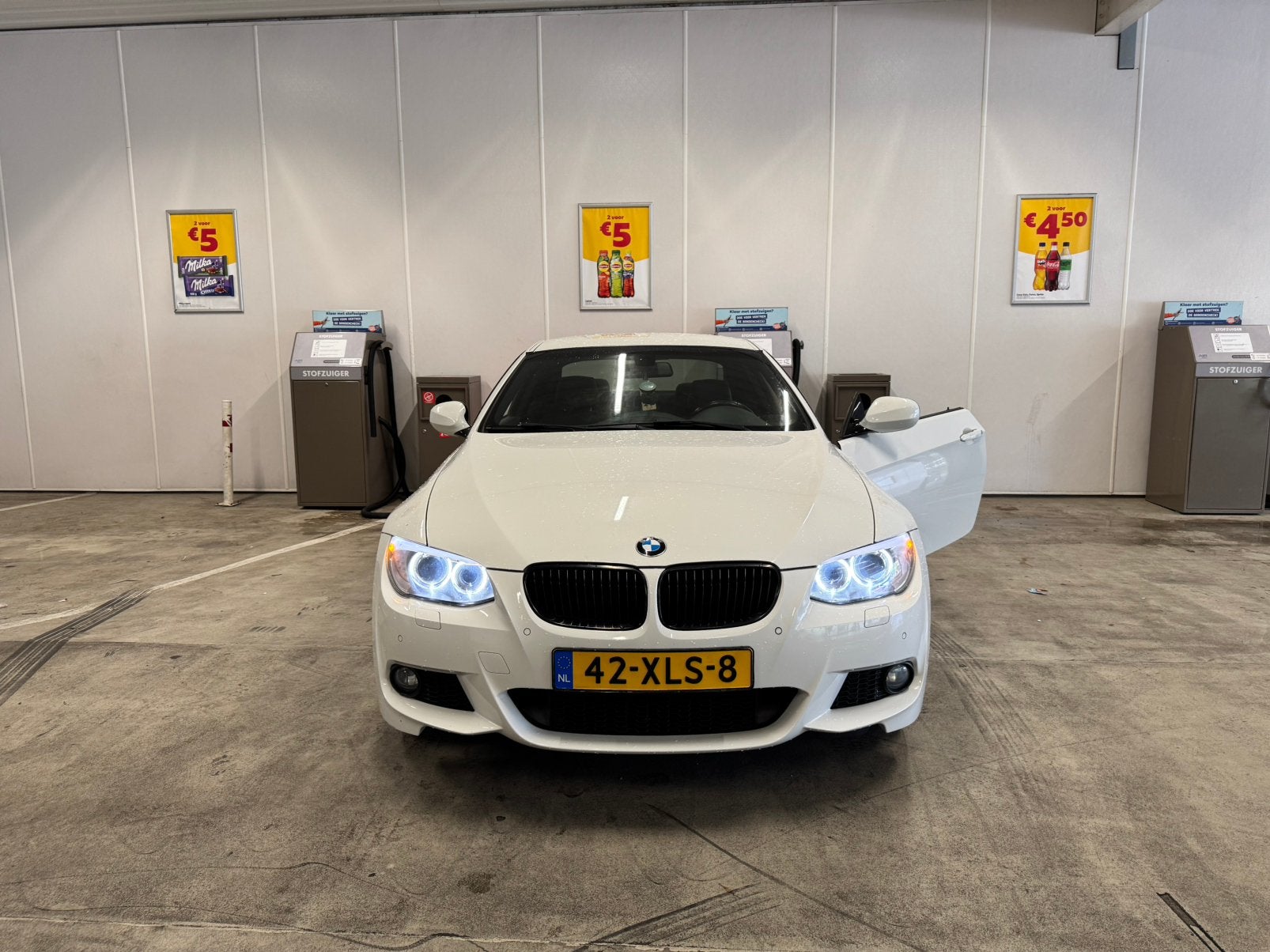 BMW 3-Serie 2.0 I 120KW 2012 Wit, Auto's, 1995 cc, Zwart, 4 cilinders, Navigatiesysteem