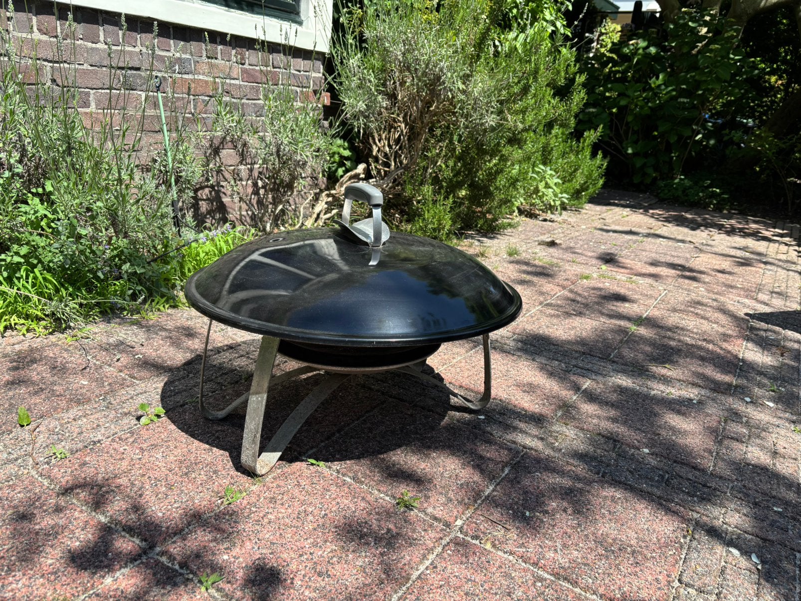 Weber vuurschaal, Ophalen, Gebruikt