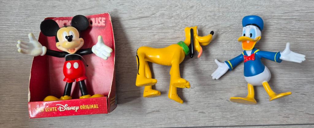 Mickey, Pluto en Donald figuren, Verzamelen, Ophalen of Verzenden, Zo goed als nieuw