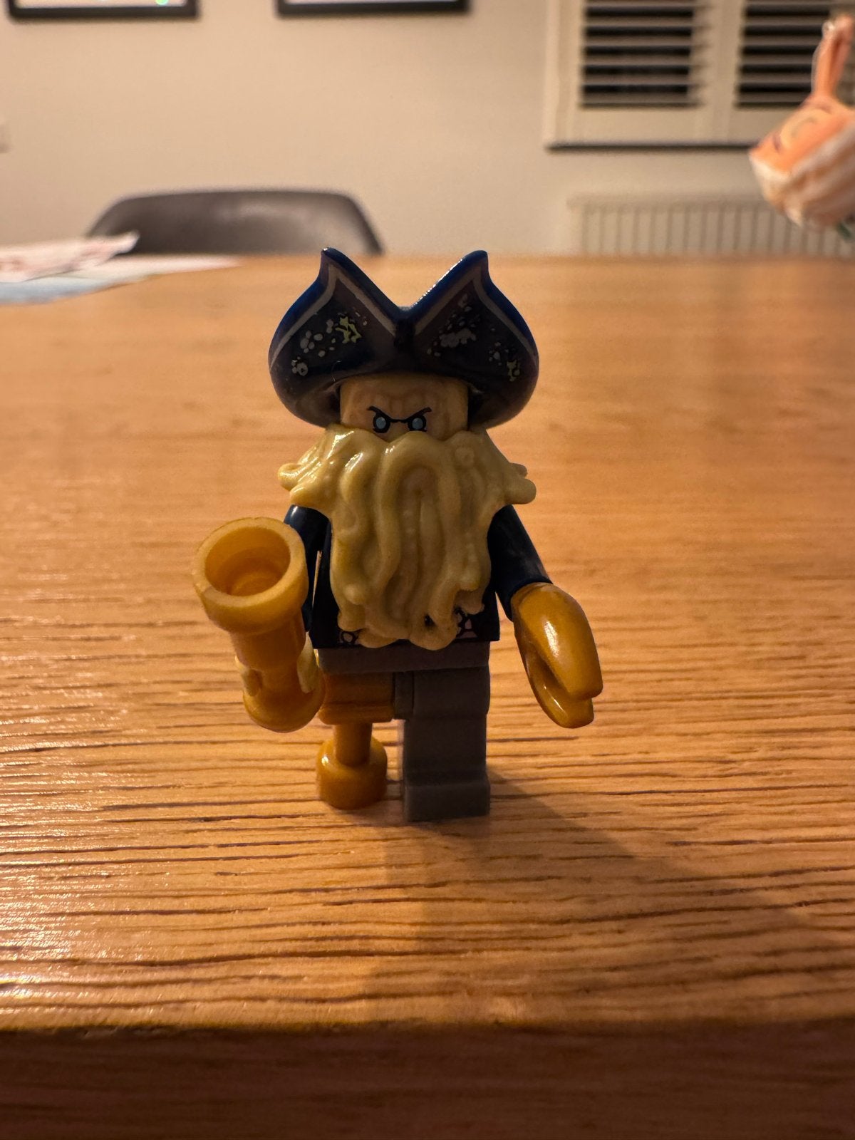 Lego Pirates of the Caribbean Davy Jones Minifiguur, Ophalen of Verzenden, Zo goed als nieuw, Lego