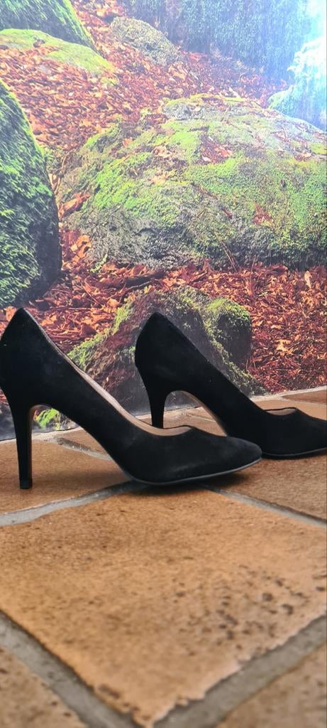 Novocento hakken pumps zwart maat 37, Schoenen met lage hakken, Zwart, Ophalen of Verzenden, Zo goed als nieuw