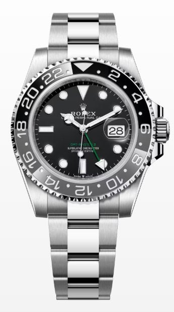 Rolex GMT Master II 126710GRNR-004 Bruce Wayne, Sieraden, Tassen en Uiterlijk, Ophalen, Staal, Polshorloge, Nieuw