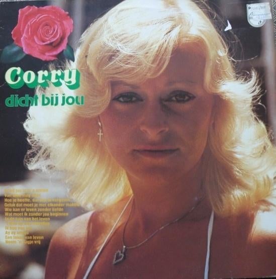 LP Corry - Dicht bij jou., Verzenden, Zo goed als nieuw, 12 inch, Levenslied of Smartlap