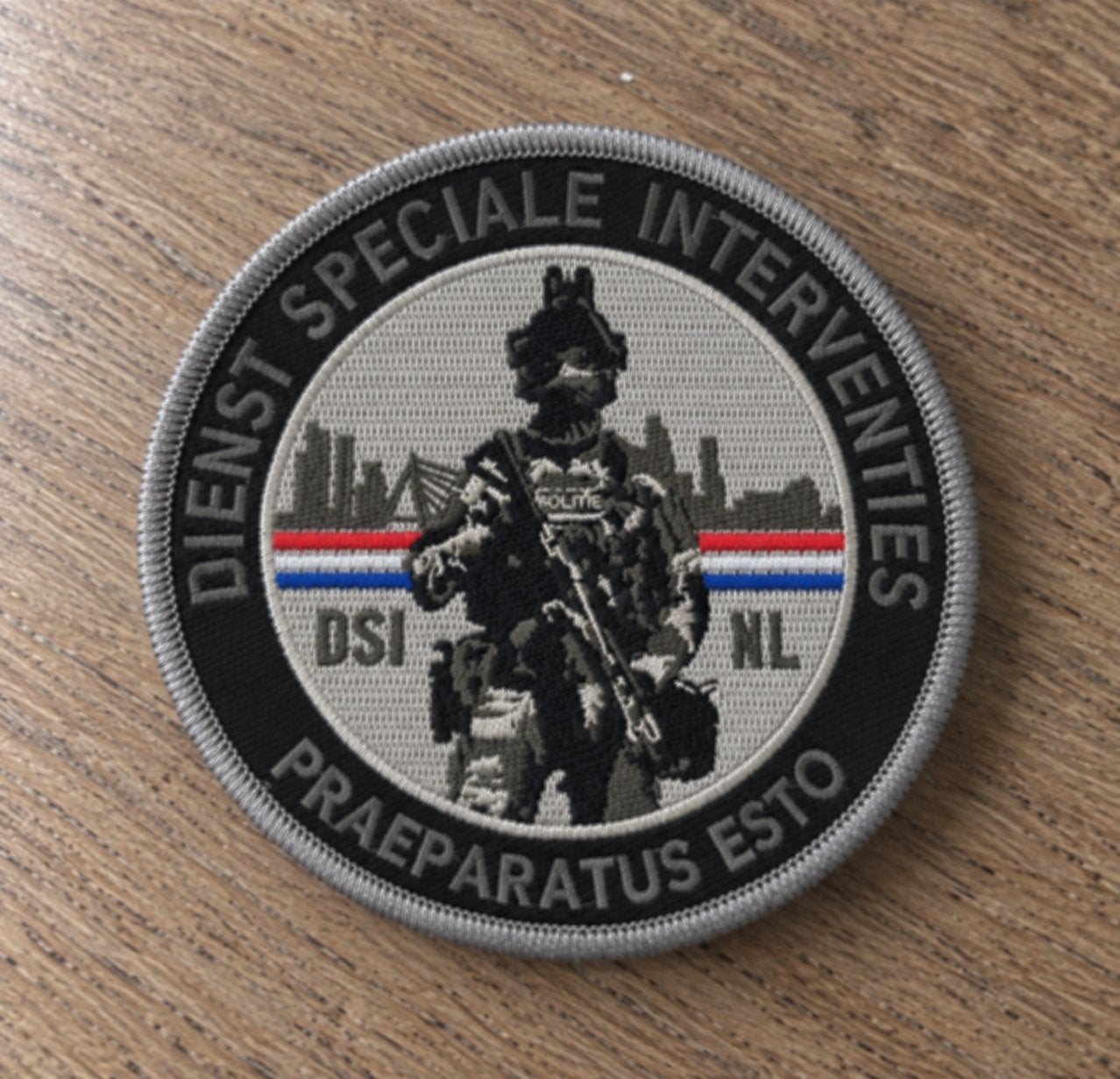 DSI Speciale Interventies Patch Velcro, Verzamelen, Verzenden, Overige soorten, Nederland, Embleem of Badge