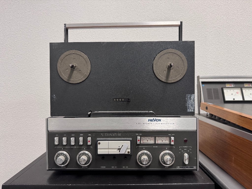 Revox A77 stereobandrecorder, Ophalen, Bandrecorder