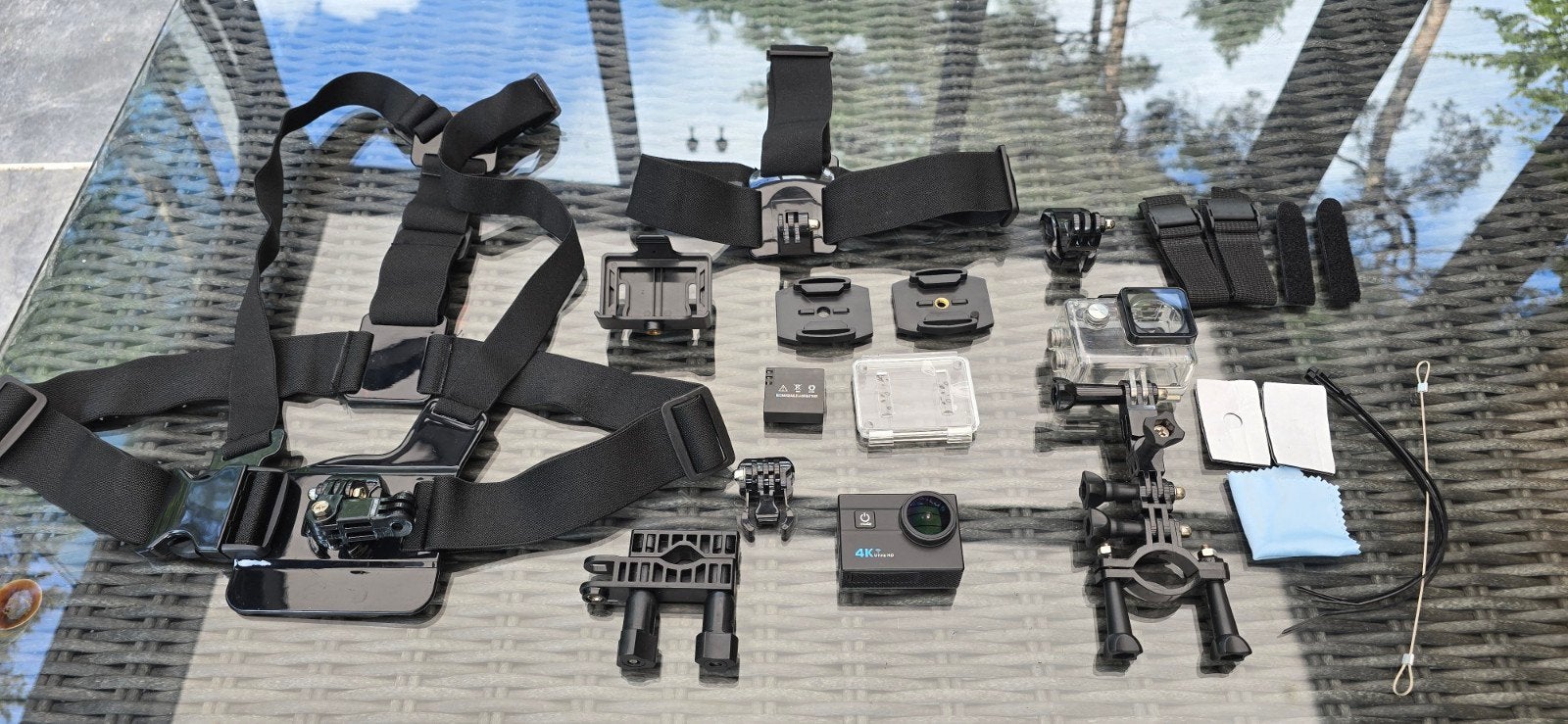 4K Ultra HD Actioncam + NIEUWE accessoires van Go Pro, Ophalen of Verzenden, Gebruikt, GoPro