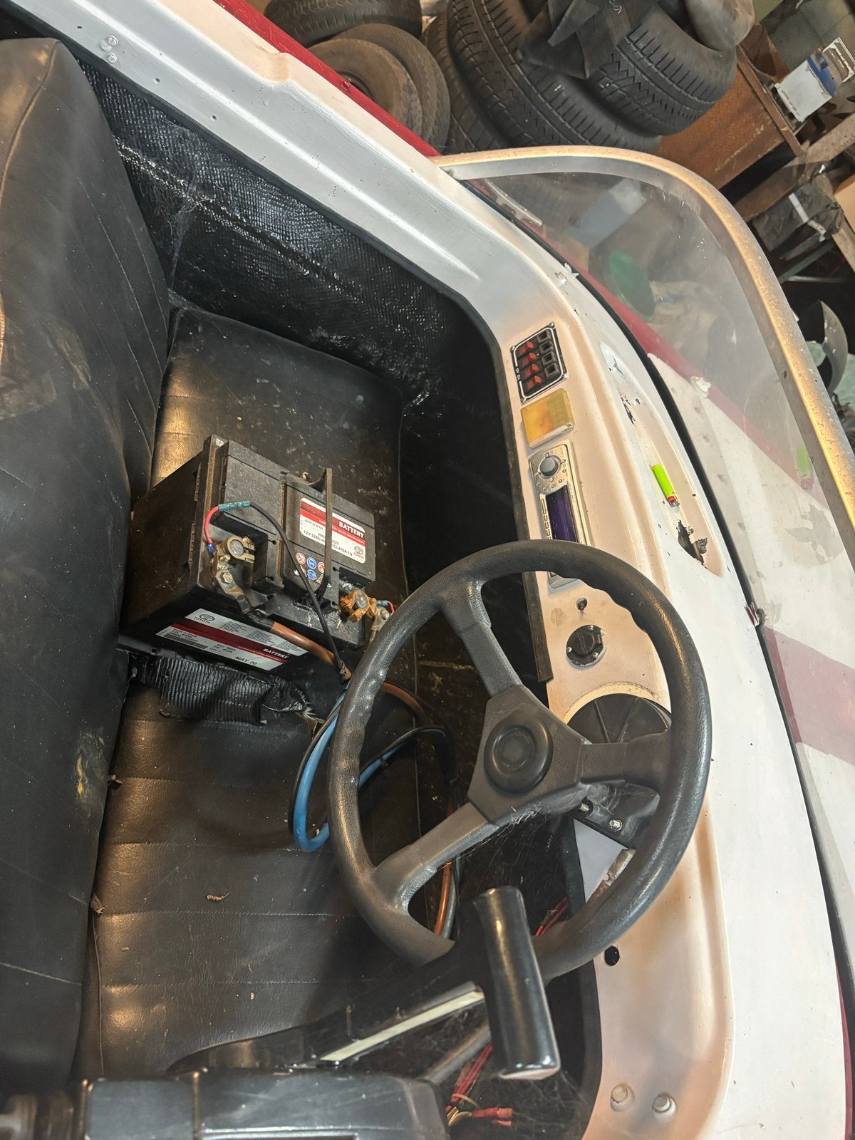 Opknapper speedboot met trailer en motor, Ophalen, Gebruikt