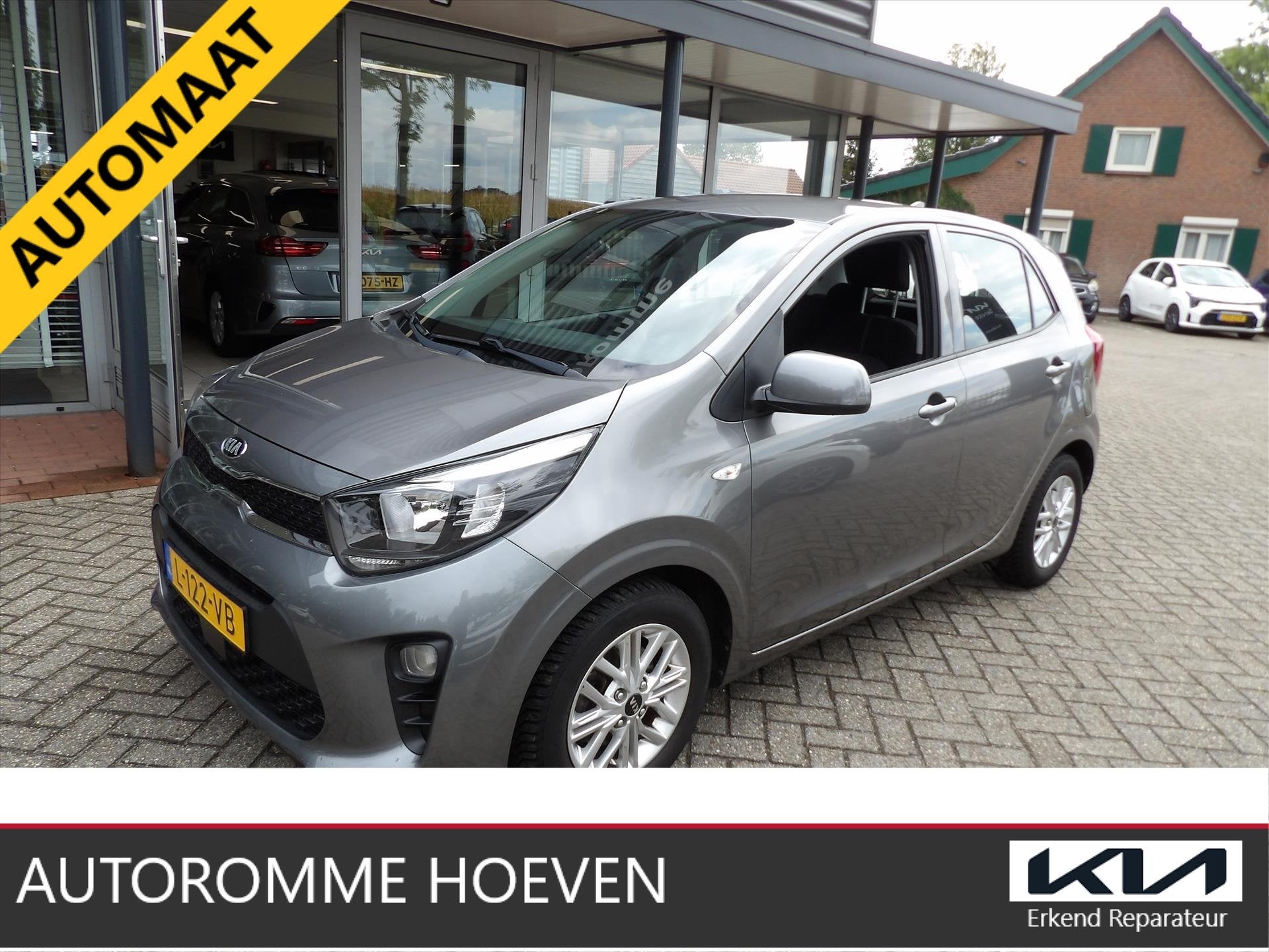 KIA Picanto 1.0 DPi AUTOMAAT DynamicLine ! 20.000km Org. Ned, Auto's, Kia, Automaat, Stof, Gebruikt, 4 stoelen