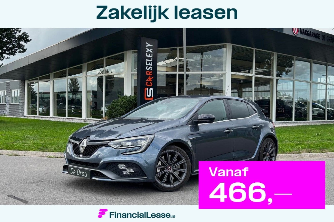 Renault Mégane 1.8 RS 280pk | HANDBAK | LED | 18" LMV | 4WS, Voorwielaandrijving, Stof, Gebruikt, 4 cilinders