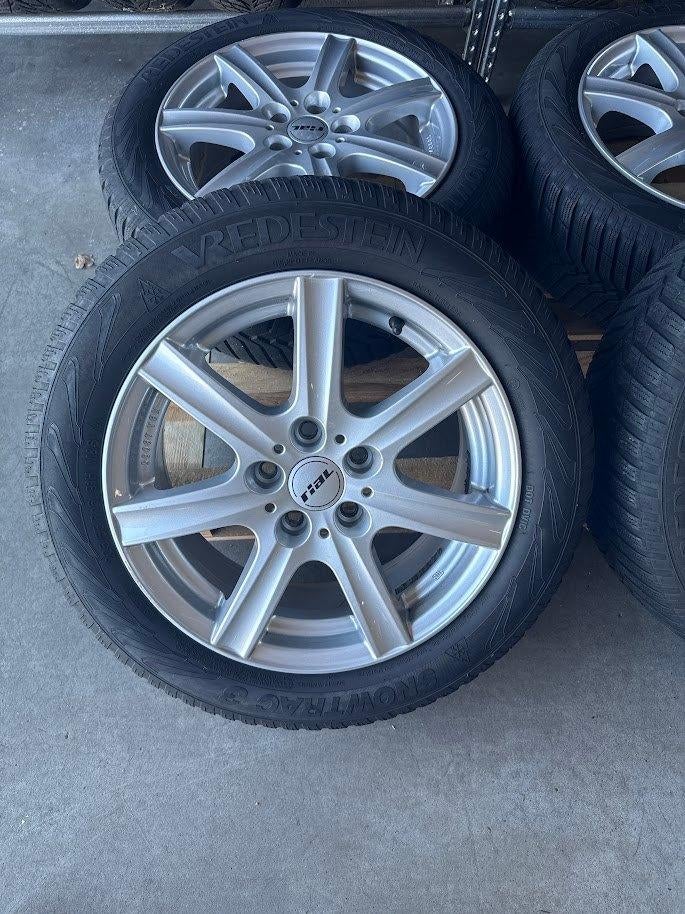 velgen + Winterband Vredestein | 205/55 R16 | incl montage, Ophalen, Gebruikt, 16 inch, Banden en Velgen