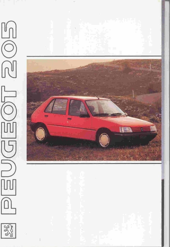 Peugeot 205 (nov. 1991), Boeken, Auto's | Folders en Tijdschriften, Ophalen of Verzenden, Nieuw, Peugeot