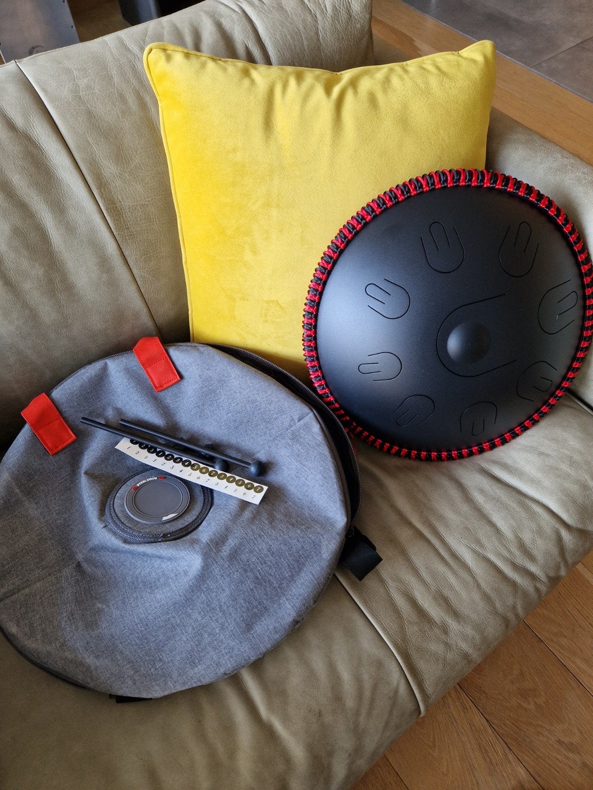 tonguedrum / mini handpan C Amara, Muziek en Instrumenten, Ophalen of Verzenden, Zo goed als nieuw, Melodische percussie