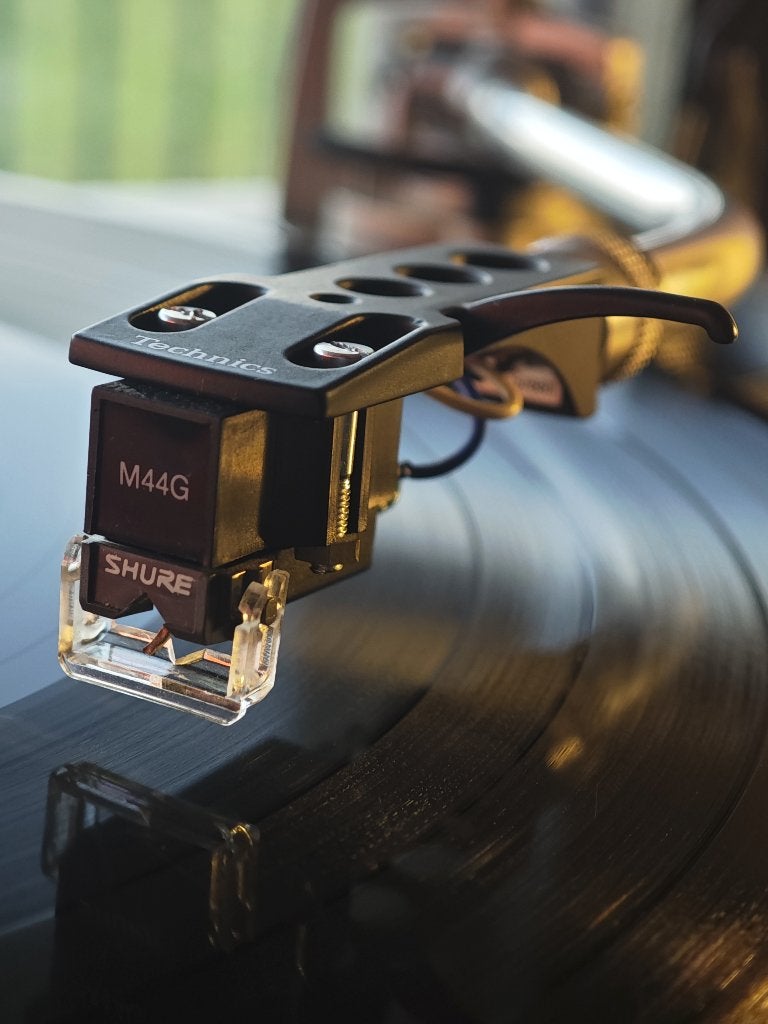 Shure M44G Technics headshell + new Nagaoka stylus, Ophalen of Verzenden, Zo goed als nieuw, Technics