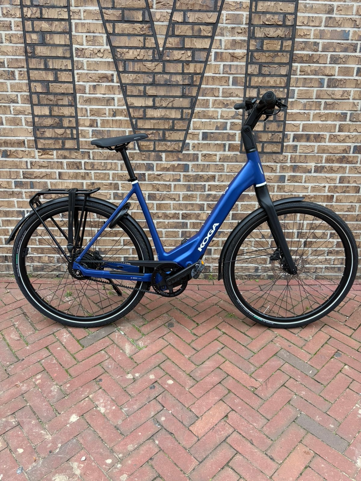 Koga  E-F3 6.0 Ladies 55cm Peacock Blue Matt *ALS NIEUW*, Zo goed als nieuw, 51 tot 55 cm, 50 km per accu of meer, Ophalen