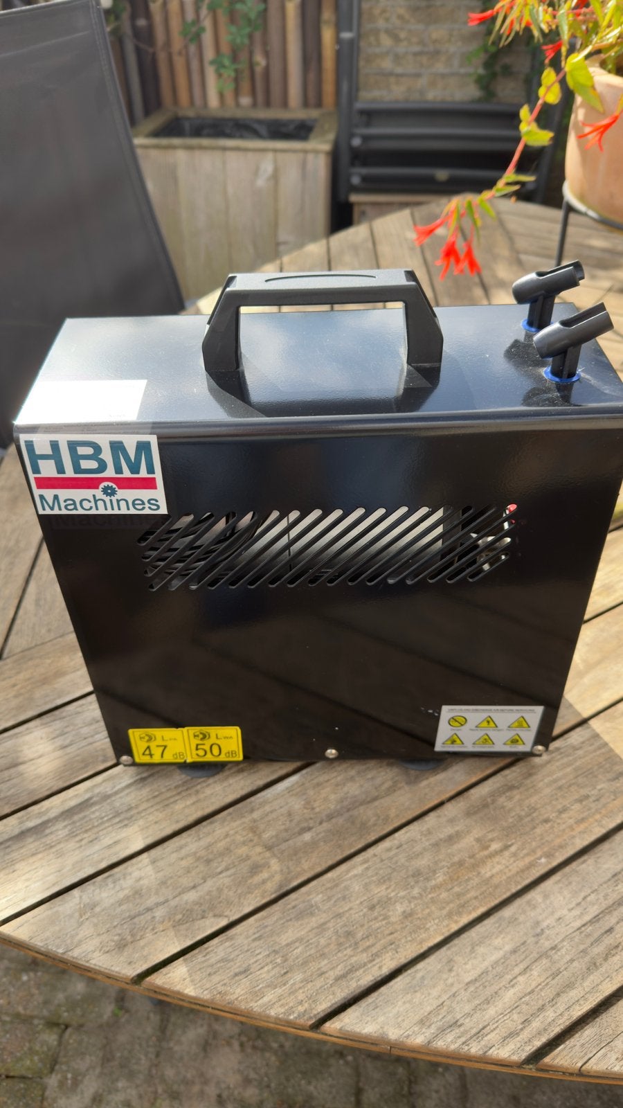 HBM AS-189A (airbrush) Compressor, Ophalen, Gebruikt, Minder dan 200 liter/min, Olievrij