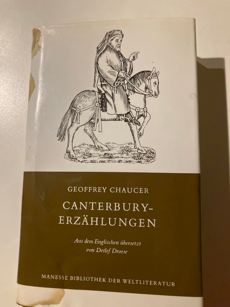 Canterbury-Erzählungen - Geoffrey Chaucer, Ophalen of Verzenden, Gelezen, Europa overig