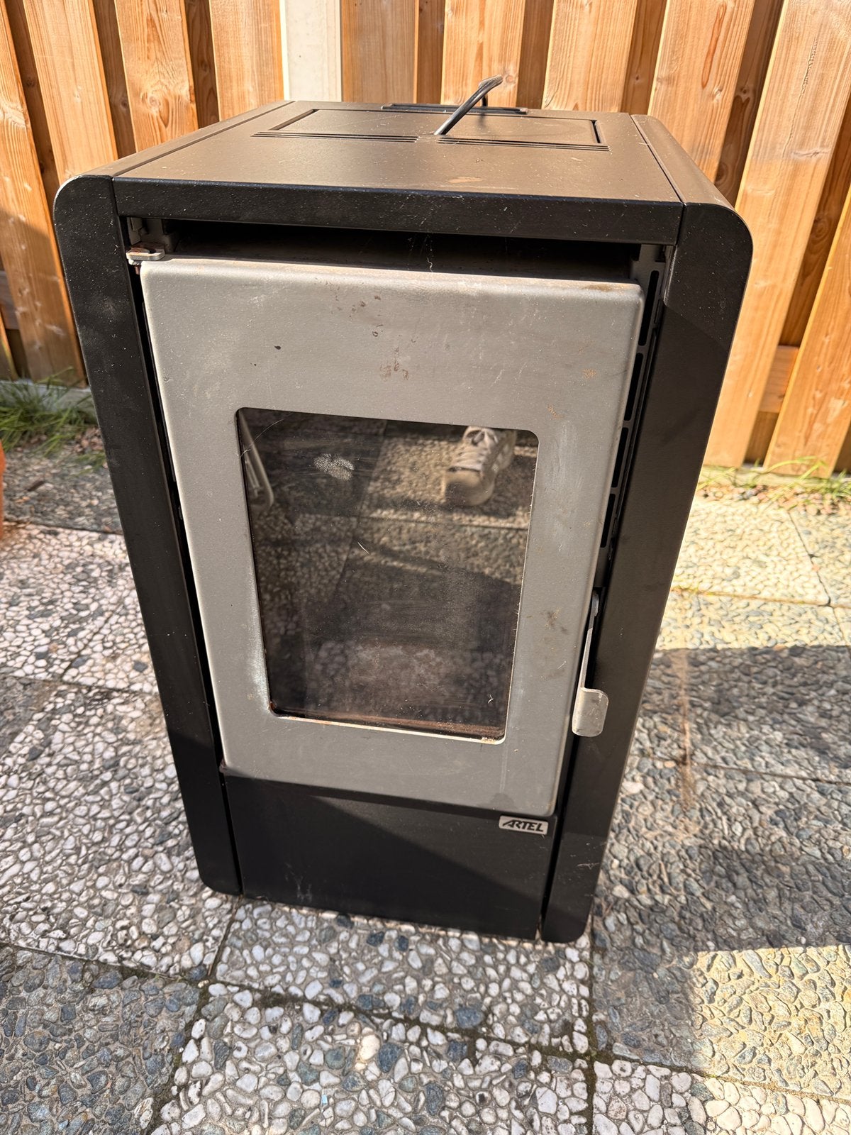 Artel pellet kachel 5.5kw, Huis en Inrichting, Kachels, Ophalen, Gebruikt, Pelletkachel, Vrijstaand