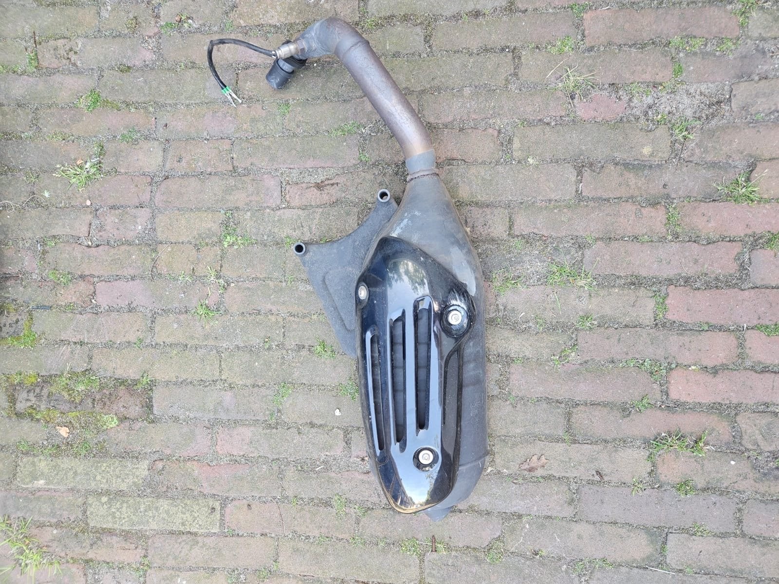 Vespa Sprint IGET Uitlaat - Origineel en Gebruikt, Ophalen of Verzenden, Gebruikt, Uitlaat, Vespa