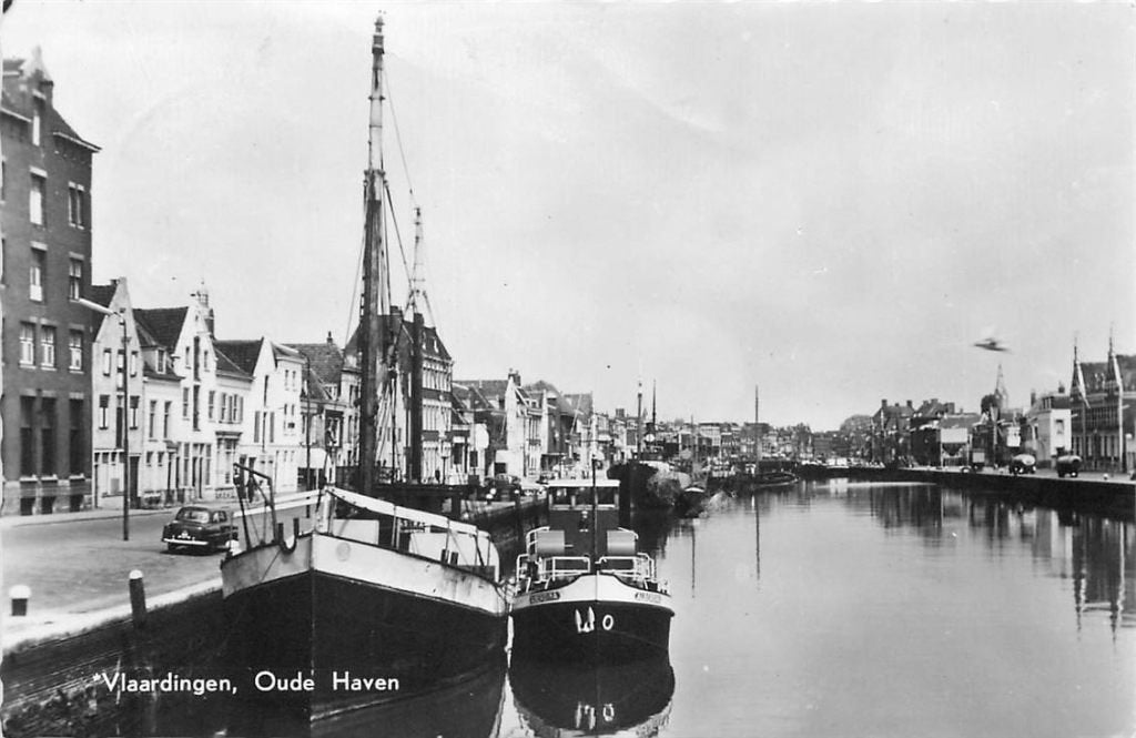 379-175-021 Vlaardingen Oude Haven, Verzenden, Voor 1920, Zuid-Holland
