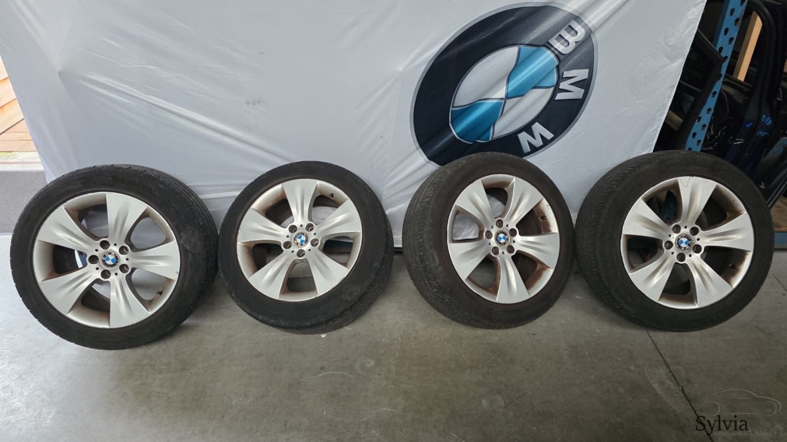 Breedset velgen 19 inch styling 213 incl. banden BMW X5 E70, Auto-onderdelen, Banden en Velgen, 19 inch, Gebruikt, -, -