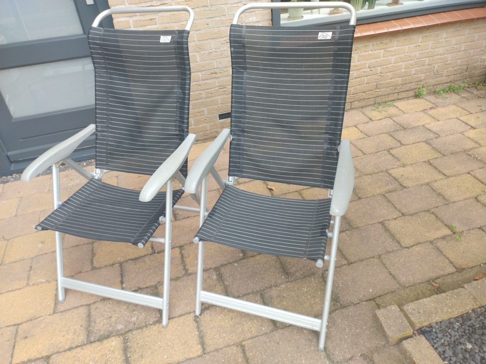 Base Camp campingstoelen - Set van 2, Ophalen, Gebruikt, Campingstoel