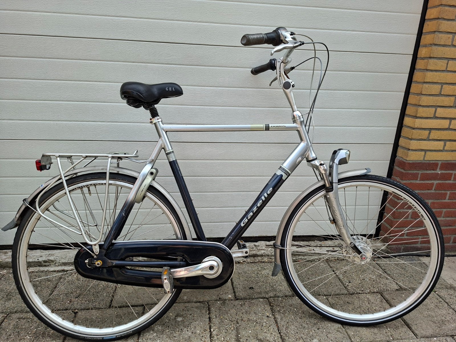 Te koop : Keurig nette Gazelle Davos herenfiets, Ophalen, Gebruikt, Versnellingen, 65 cm of meer