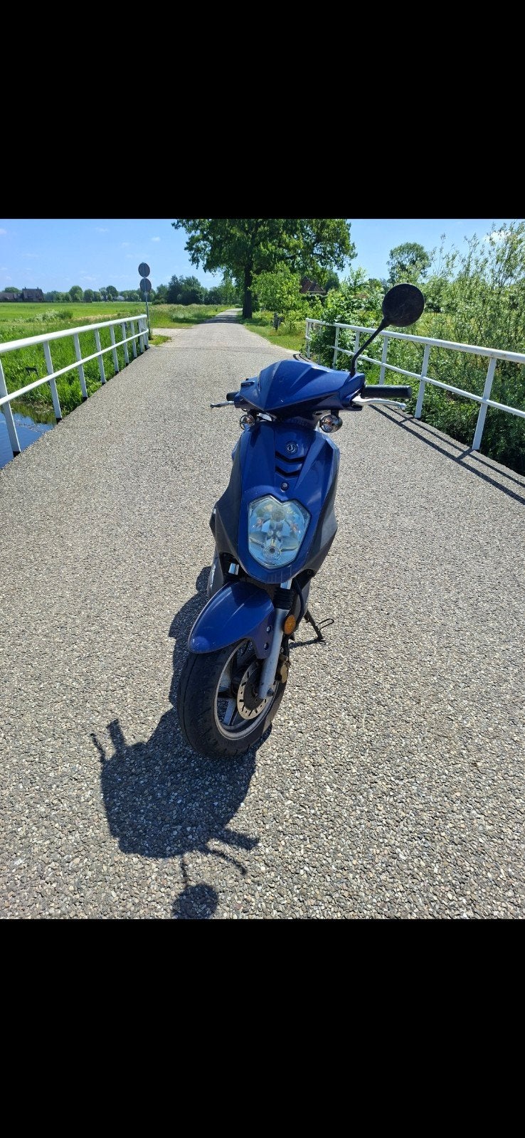 sym orbit, Fietsen en Brommers, Ophalen, Gebruikt, Maximaal 45 km/u, Benzine