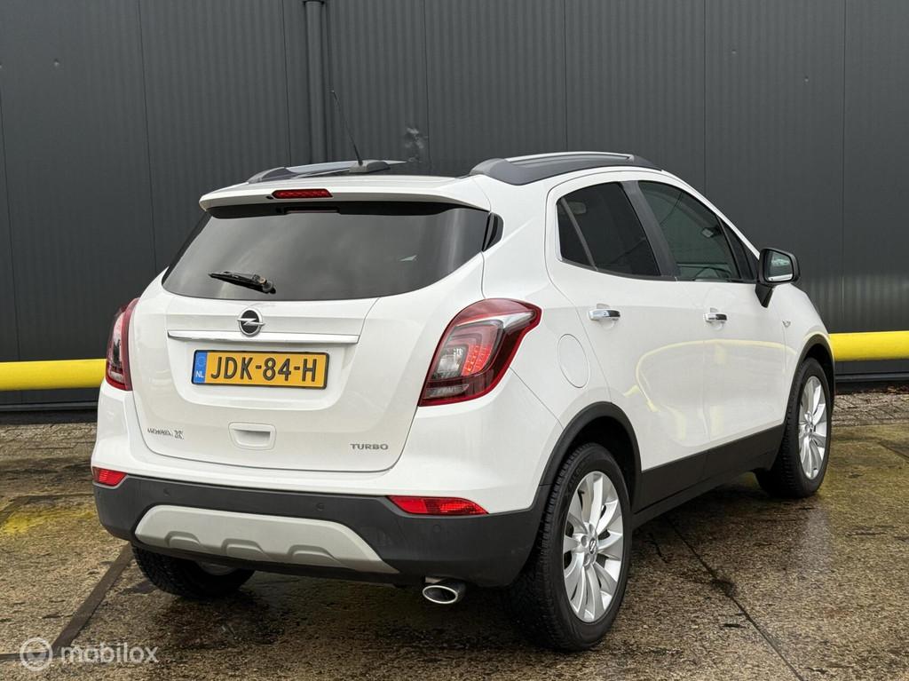 Opel Mokka X 1.4 Turbo Innovation | AUTOMAAT | BOMVOL |, Auto's, Opel, Gebruikt, Euro 6, Wit, Leder