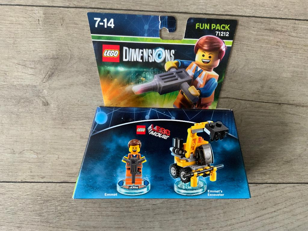 NIEUW The LEGO Movie Emmet LEGO Dimensions Fun Pack 71212, Avontuur en Actie, Ophalen of Verzenden, Vanaf 7 jaar, 2 spelers