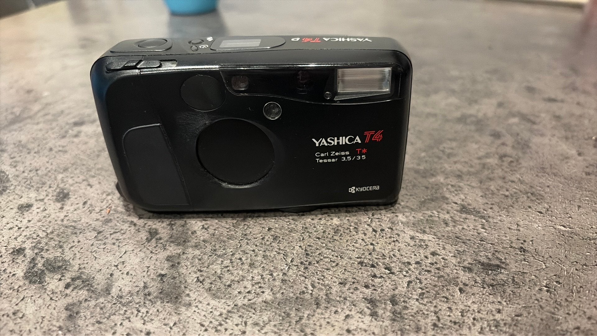 Yashica T4 D, Ophalen of Verzenden, Gebruikt, Compact, Overige Merken