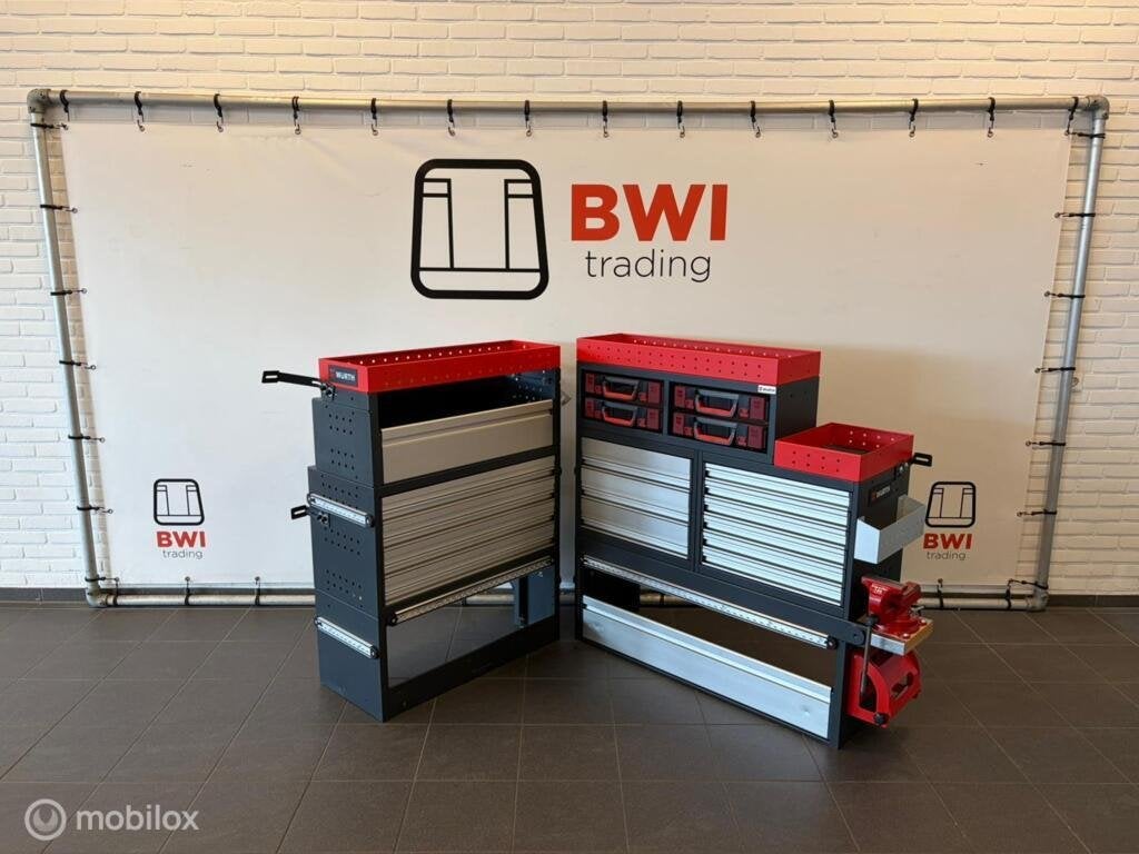 Würth set bedrijfswageninrichting L+R nieuwe inrichting, Ophalen of Verzenden