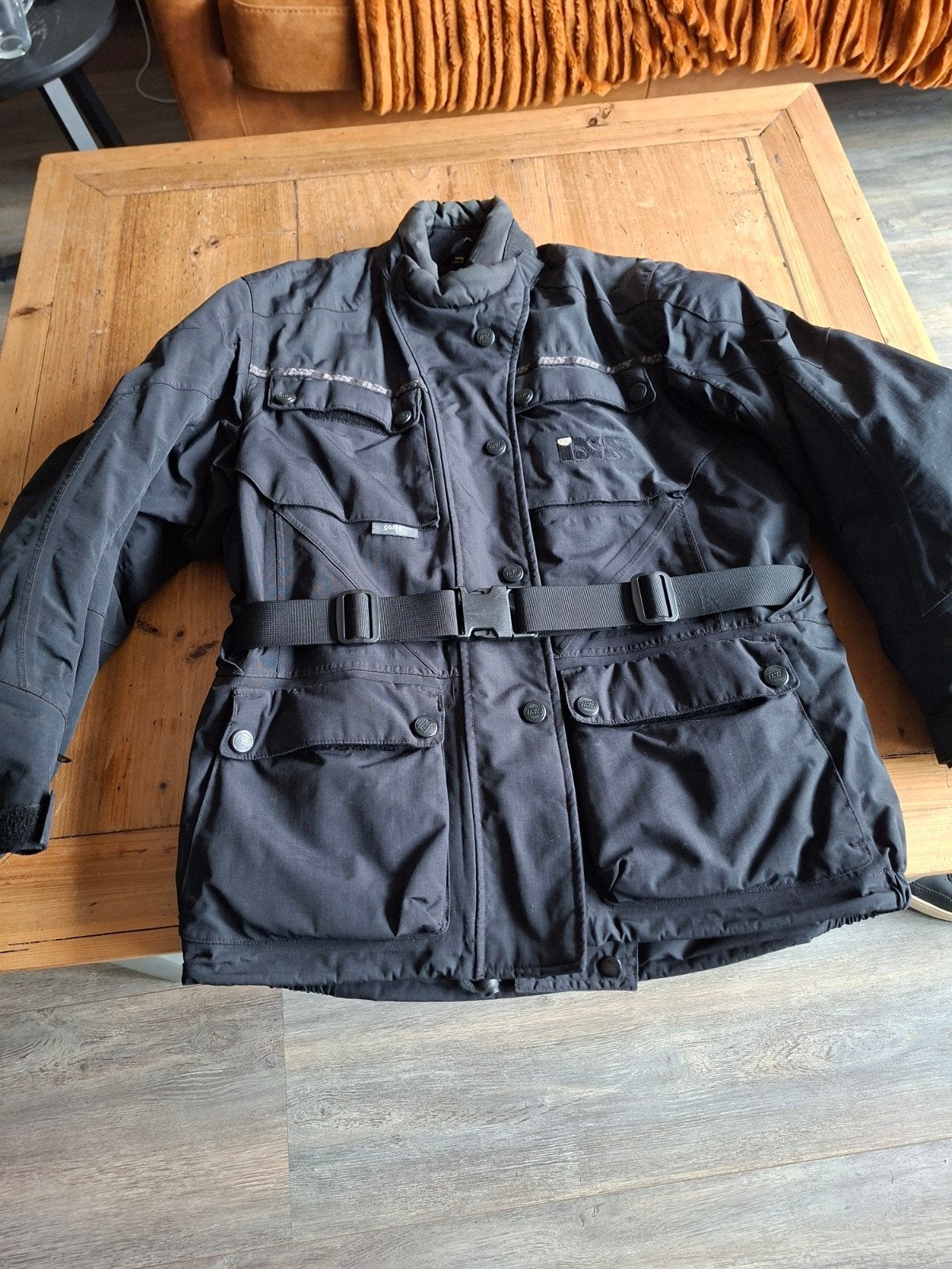 Motorjas IXS ALL WEATHER DAMES ZGAN, Ophalen, Tweedehands, Dames, Jas | textiel