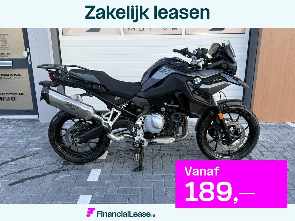 BMW F 750 GS Akrapovic Triple Black | Nieuwe banden