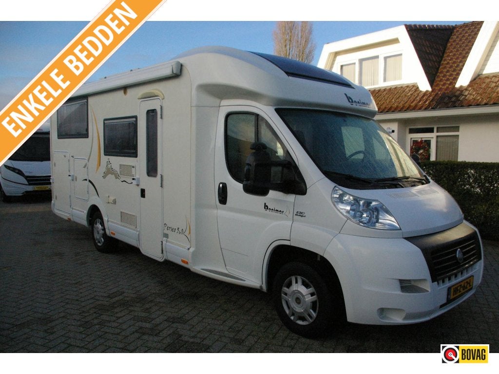 Benimar Perseo 560 Enkele bedden, XXL Garage, Ringverwarming, Bedrijf, Tot en met 3, Achteruitrijcamera