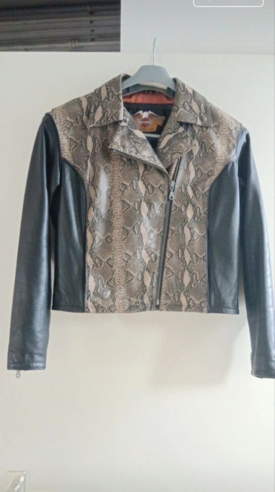 Harley Davidson leren dames jack, Motoren, Jas | leer, Harley Davidson. Origineel., Ophalen of Verzenden, Dames