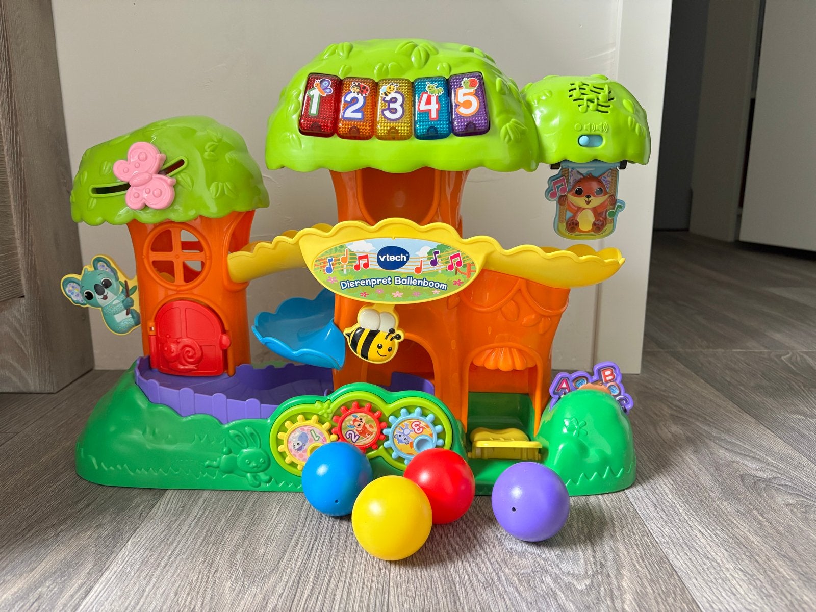 VTech Dierenpret Ballenboom z.g.a.n., Ophalen of Verzenden, Zo goed als nieuw, Jongen of Meisje