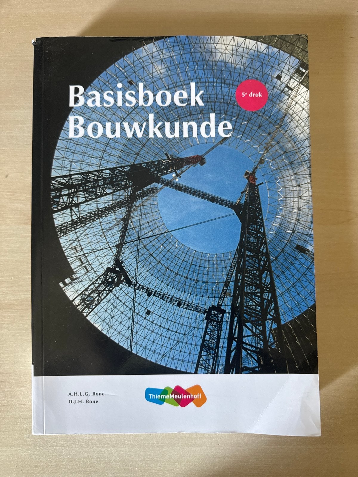 Basisboek Bouwkunde - 5e druk, Boeken, Techniek, Ophalen of Verzenden, Nieuw, Bouwkunde