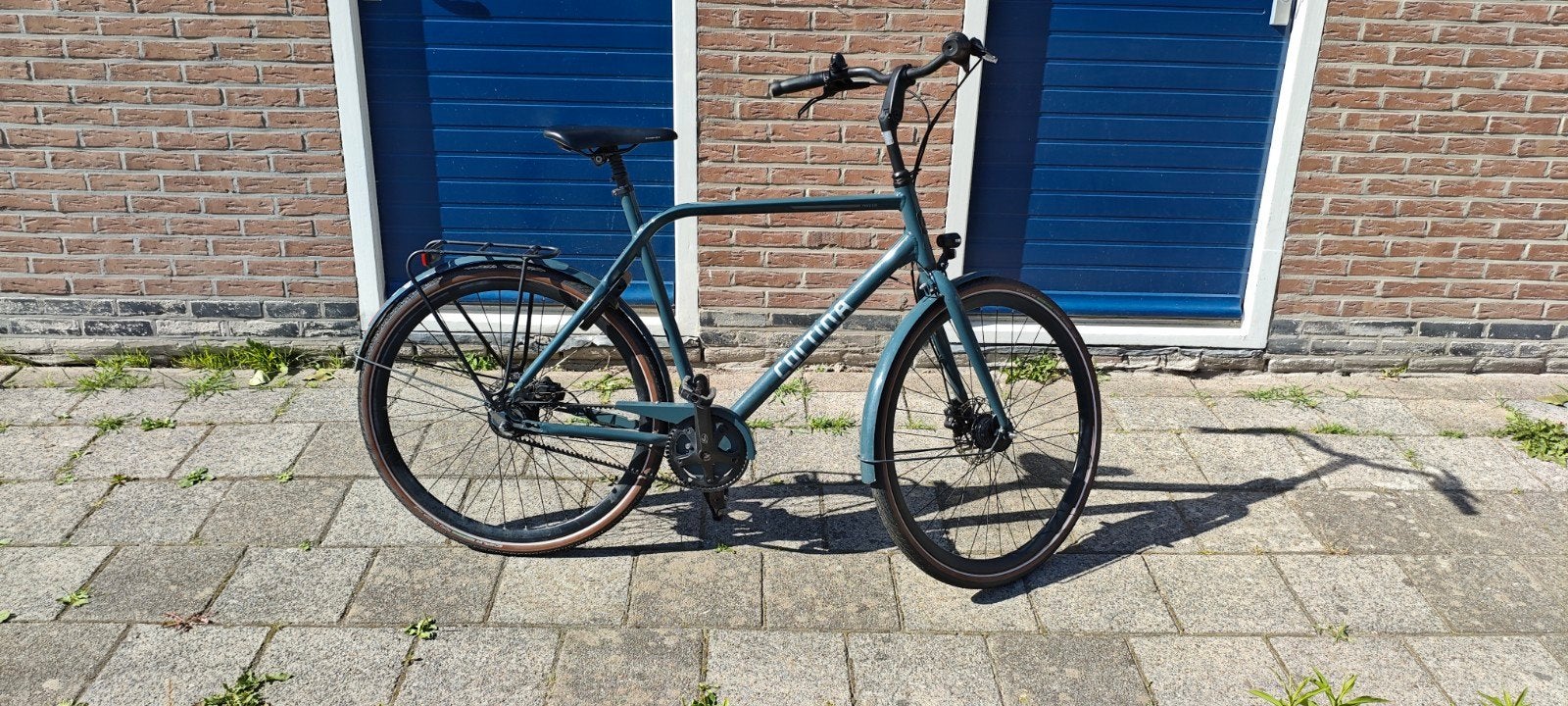 Cortina Mozzo herenfiets H61 - Zo goed als nieuw, Zo goed als nieuw, 61 tot 65 cm, Schijfrem, Ophalen
