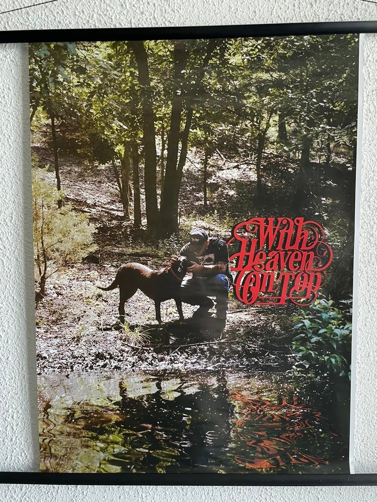 Poster ‘’ Zach Bryan ‘’ 50x70cm, Verzamelen, Ophalen of Verzenden, Zo goed als nieuw, A1 t/m A3, Muziek