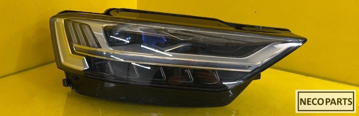 AUDI A8 D5 4N LASER KOPLAMP ALLES LEVERBAAR!!, Gebruikt, -, -, -