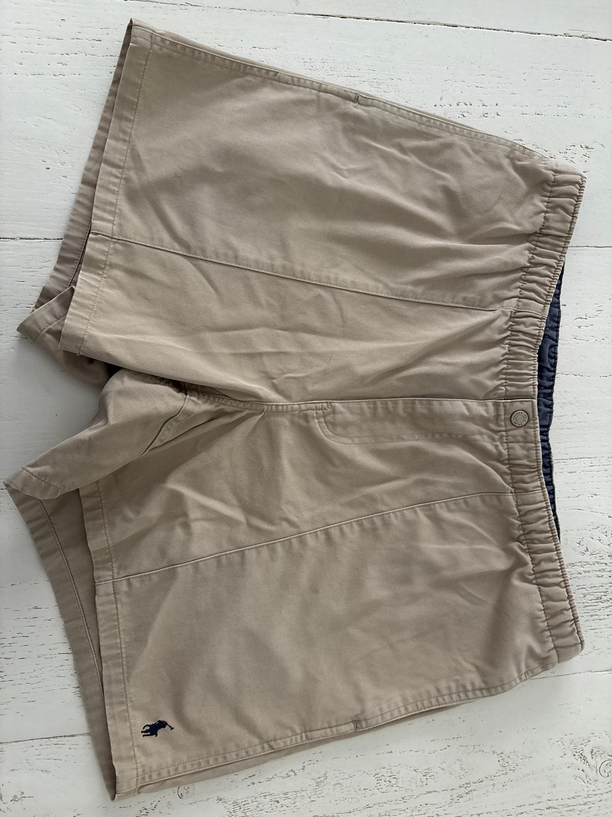 Polo Ralph Lauren short - Maat M-beige, Ophalen of Verzenden, Gedragen, Maat 48/50 (M), Beige