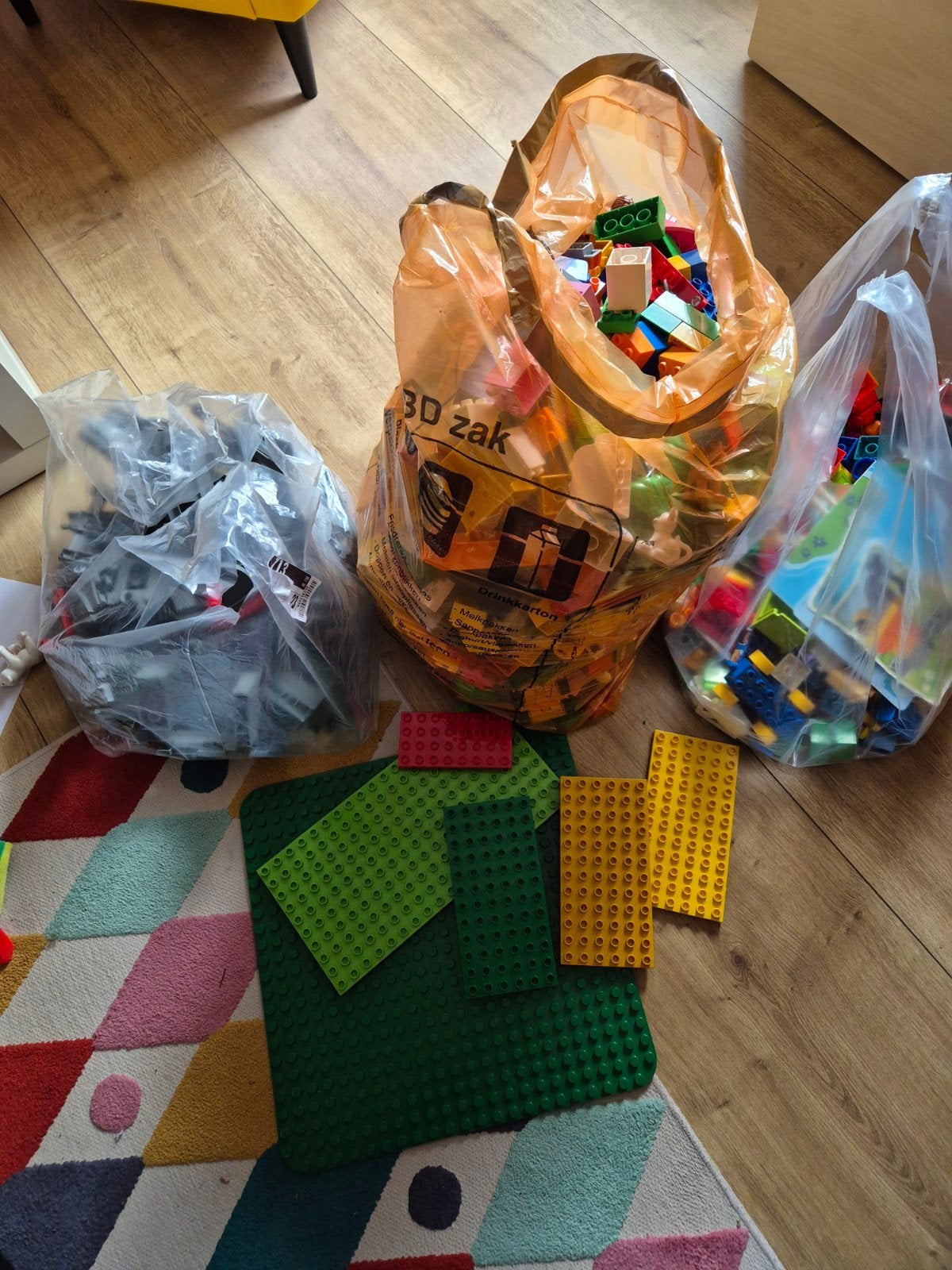 Grote Duplo collectie: Treinset, dierentuin, huis en auto's, Ophalen, Gebruikt, Overige merken