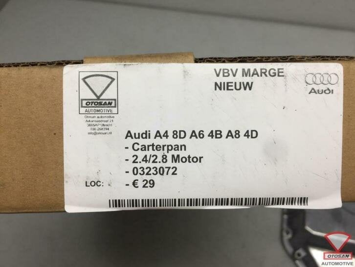 audi a4 8d a6 4b a8 4d carterpan 2.4 2.8 motor nieuw! 032307, AUDI AG, Kundenbetreuung@audi.de, Nieuw, Auto-Union-Strasse 1
85045  Ingolstadt, DE