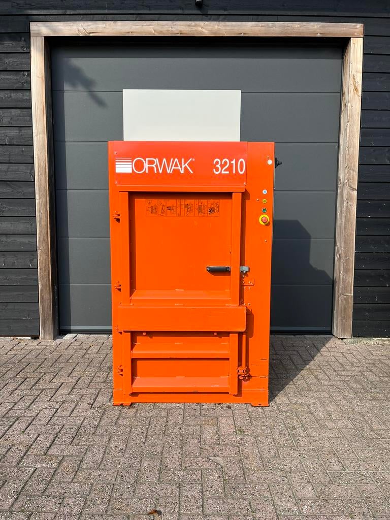 Orwak 3210 | 12 ton | Papierpers | Balenpers | Plasticpers, Ophalen of Verzenden